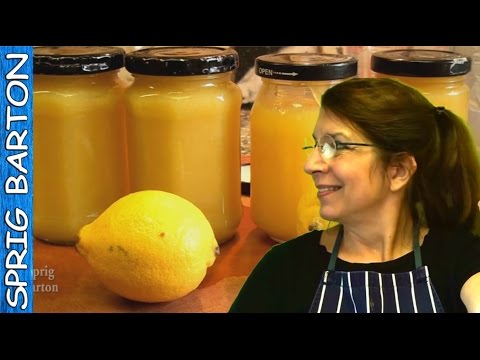 AMAZING LEMON CURD JELLY ★ GREAT RECIPES ★ SPRIG BARTON