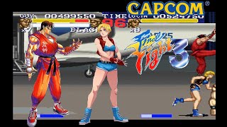 Final Fight 3 SNES Expert Difficulty-2Players No Death ALL