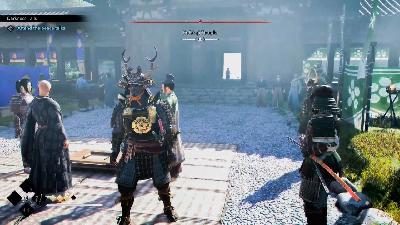 Meet with Your Ally Assassinate Joken Hokkyo Kill The Messager Darkness Falls Assassin’sCreedShadows