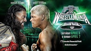 Pronostics Wrestlemania Xl