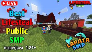 New Best Public  LIFESTEAL Smp | 24/7  ONLINE | JOIN NOW FAST | DAY - 1 #shorts