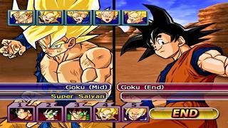 Becoming a Super Saiyan VS Goku Family (COM VS COM) - Dragon Ball Budokai Tenkaichi 3 Gameplay 4k screenshot 4