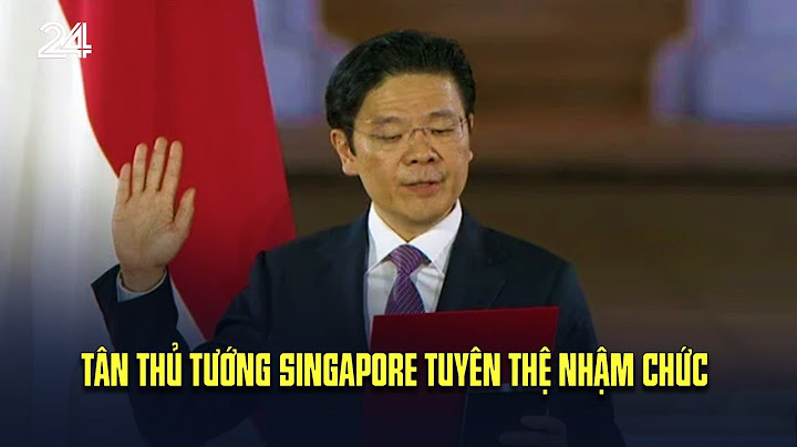 Tân Thủ tướng Singapore tuyên thệ nhậm chức | VTV24