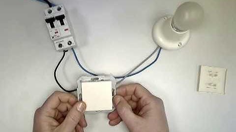 Elementos de control: el interruptor y el  pulsador