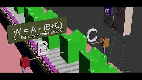 Measuring Width of Moving Objects