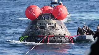 NASA Artemis I Orion Spacecraft Recovery