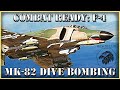 Dive delivery dumb bombing  dcs world f4 phantom