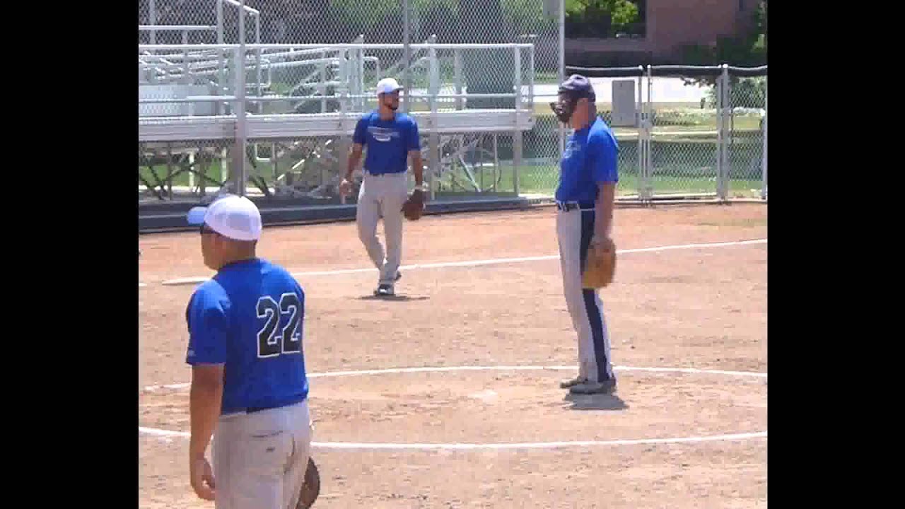 10 Man Modified Softball Pitching Figure Eight Style YouTube