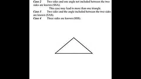 Trig - 7.1 Oblique Triangles and the Law of Sines
