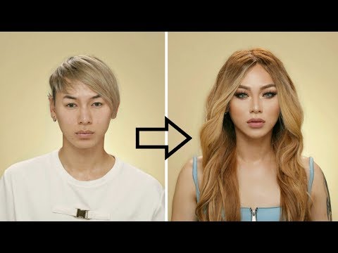 Guy to Girl Makeup Transformation !!!