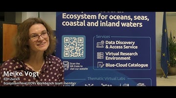 Ecosystem-level EOVs Workbench - Interview with Meike Vogt (ETH Zurich)