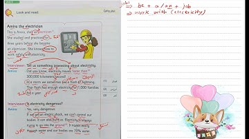 Connect 4, Unit 5, Lesson 2, Text, Amira the Electrician.