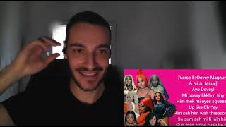 Nicki Minaj - Likkle Miss ft. Skeng (The Fine Nine Remix | Lyrics) Reaction