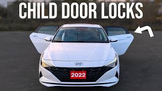 How to use Child Lock - Hyundai Elantra (2021-2026)