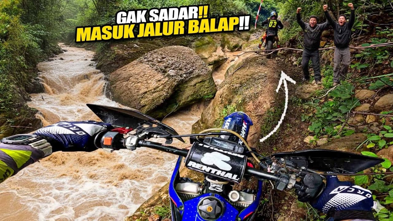 Fianmuh Masuk Jalur BALAP !! Pakai Motor Ninja KTM !! (Berbek #2)