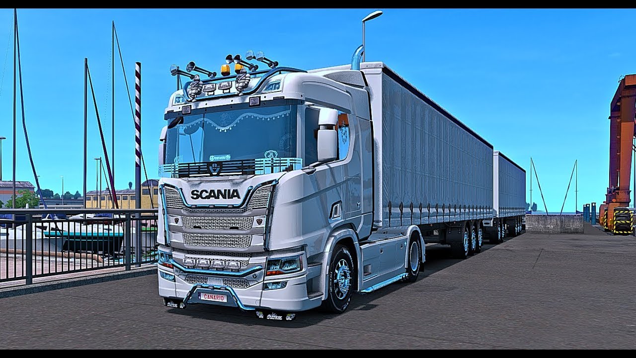Euro Truck Simulator 2 multiplayer server Simulacion 1 convoy con los ...