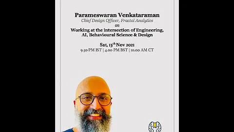 Ep# 56: Parameswaran Venkataraman @ Behavioural Science Club | 2nd Oct 2021