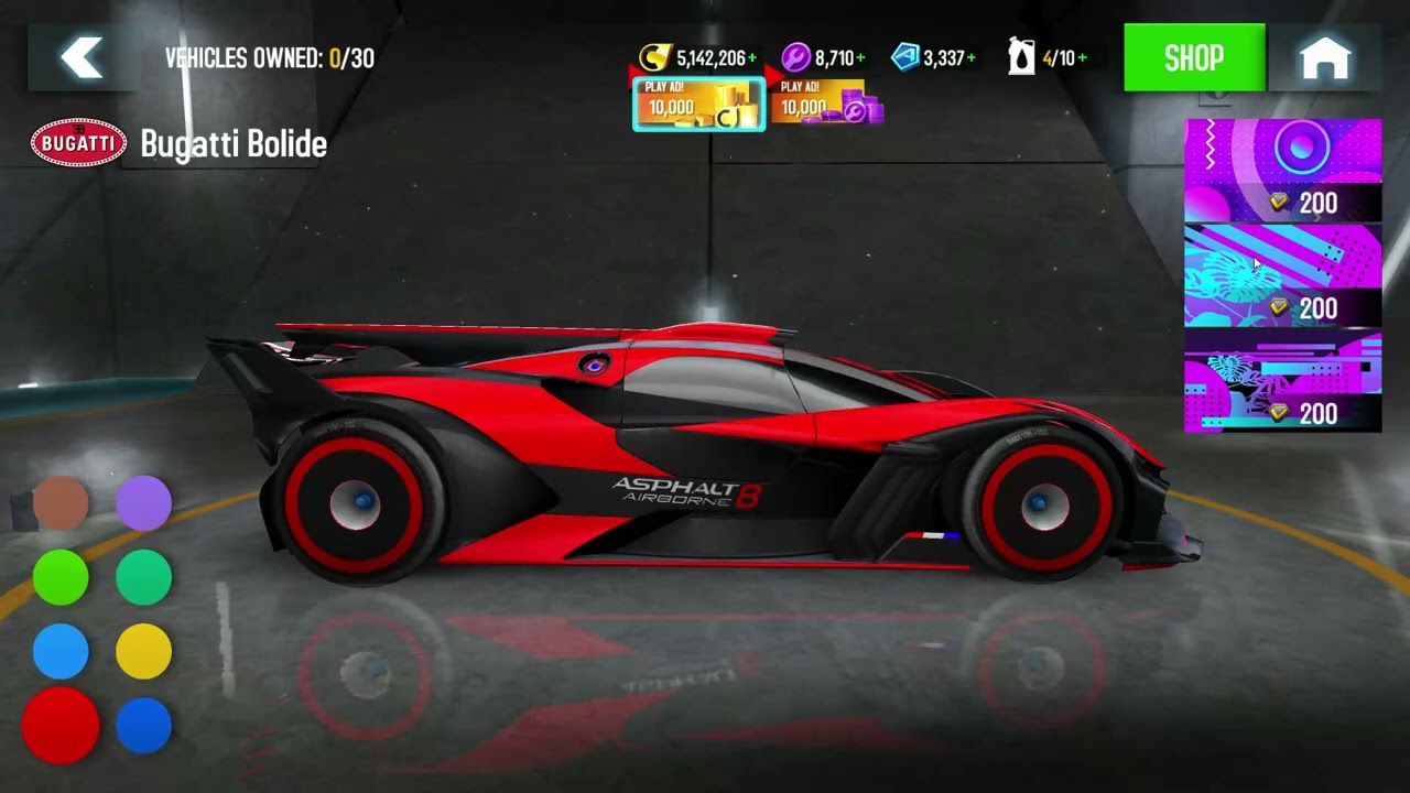 Playing Asphalt 8  Airborne