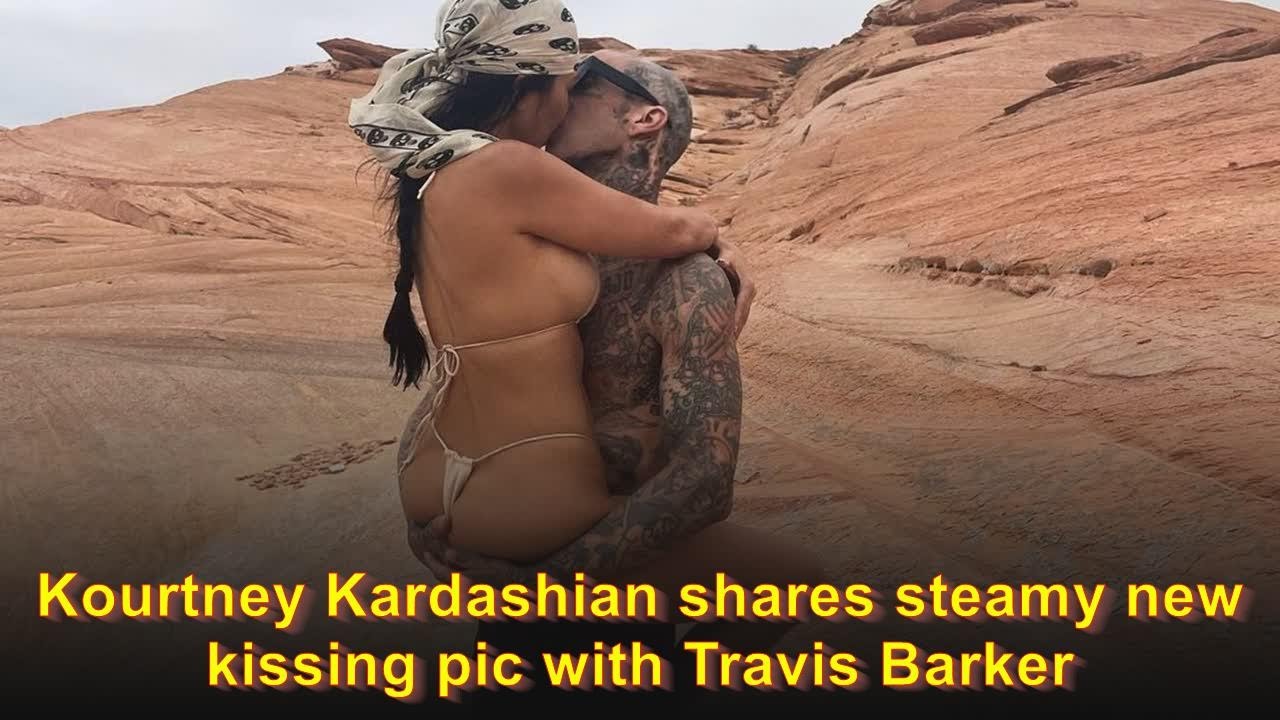 Kourtney Kardashian and Travis Barker French Kissed on Camera ...