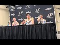 Northwestern Post Game | Braden Smith, Zach Edey, Fletcher Loyer