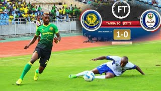 Goli la yanga dhidi ya JKT lililofungwa na deusi KASEKE