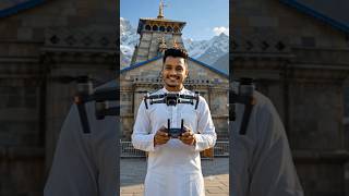 Epic 4K Drone Cinematic Vlog at Kedarnath Temple 🕉️🏔️ #shorts #ai
