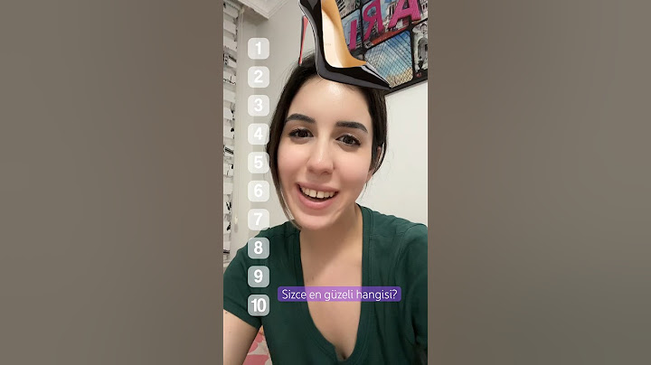 Topuklu ayakkabıları sıralıyoruz 👠