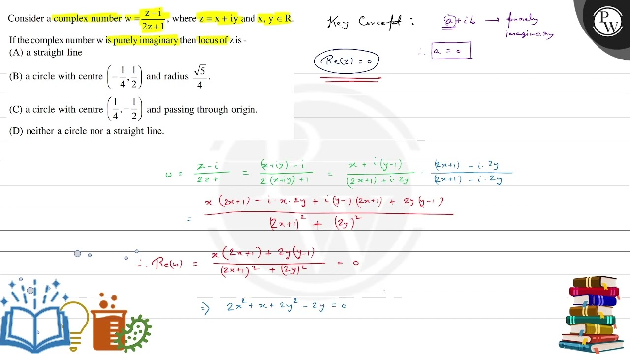 邦楽 Imaginary Travel 1.2 mixed by FK Consider a complex number ( w=rac{z-i}{2 z+1} ), where ( z=x+