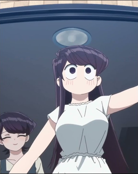 Komi san smash mouth meme