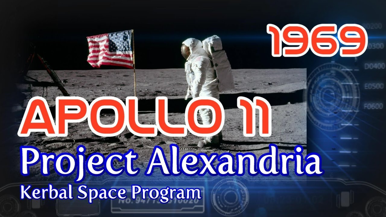 Apollo 11 in RSS / Project Alexandria-16 / KSP 1.0.4 - YouTube