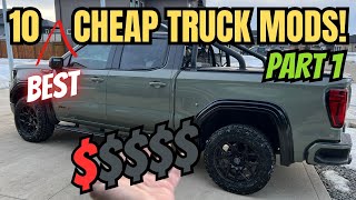 Top 10 Cheap, Budgetfriendly Truck Accessories to Start Your Mods! Part 1