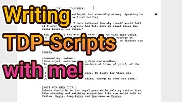 Timelapse: Writing Zubeia’s Dialogue – The Dragon Prince 🐉 | BTS Script Draft + Original Song