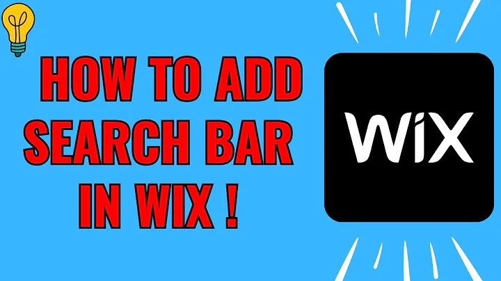 How to add search bar in Wix (Simple 2025)