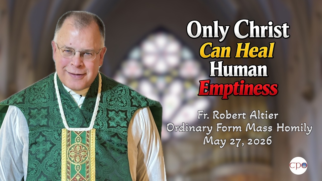 Only Christ Can Heal Human Emptiness