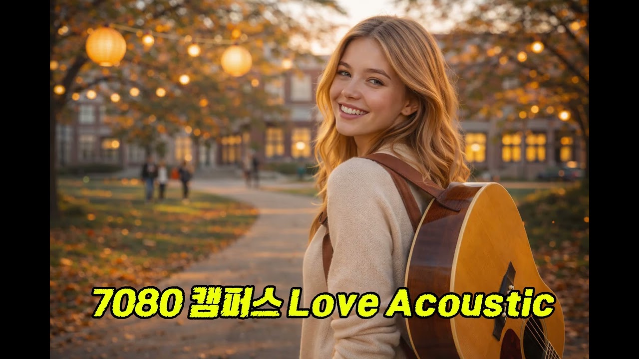 캠퍼스 감성 어쿠스틱 | 70s Acoustic Campus Love Songs