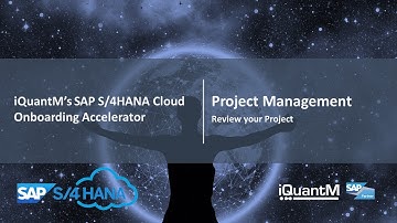 SAP S/4HANA Cloud Demo| Project Management| Review your Project