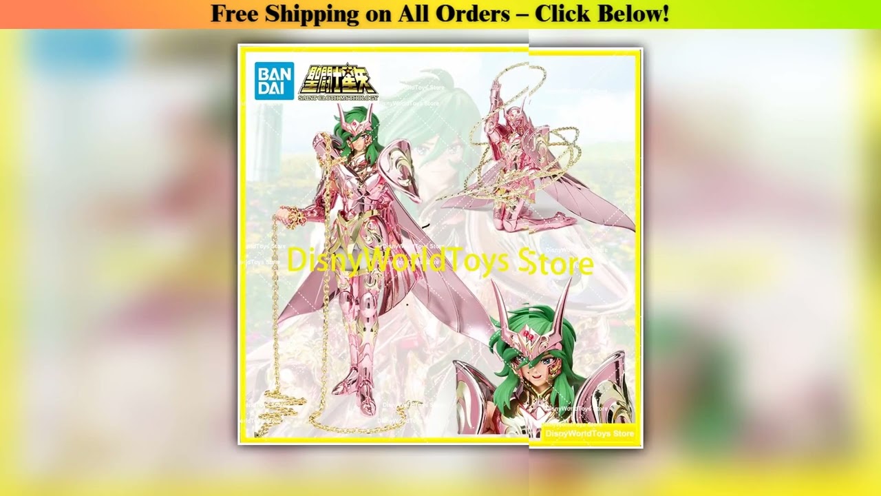 100% Original BANDAI SAINT CLOTH MYTH EX Andromeda Shun God Cloth In Stock Anime Action Collection