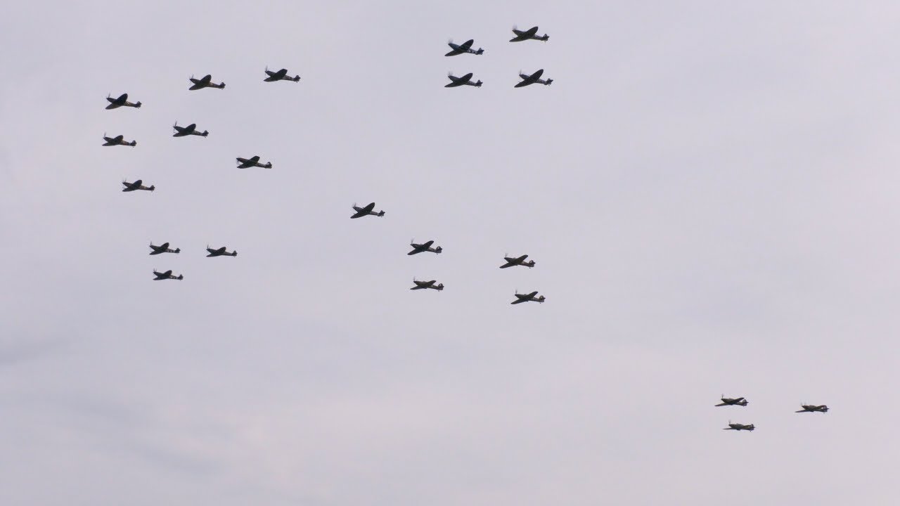 Record-breaking Hurricane formation and Duxford 
