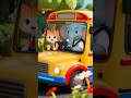 Canción de la Escuela de Animales - Animals School Song | Nursery Rhymes for Kids | Shorts