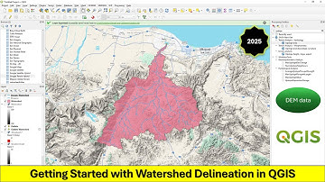Getting Started with Watershed Delineation in QGIS using DEM Data | 2025