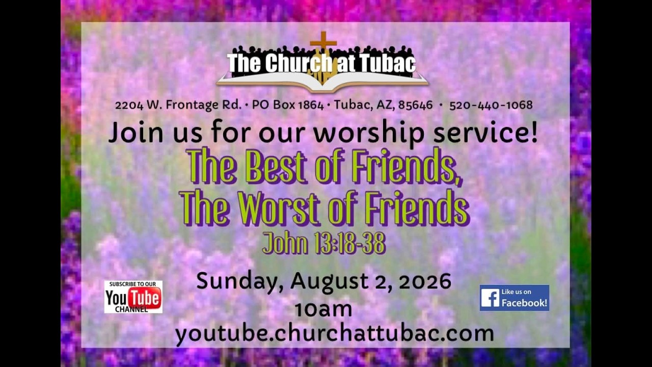Aug 2, 2026 Service - The Best of Friends, The Worst of Friends