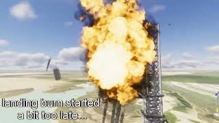 How NOT to catch a super heavy booster (Starbase simulator)