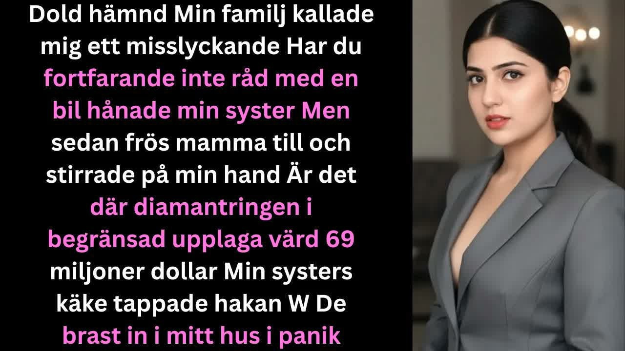 Vid middagen kallade familjen mig pank tills mamma såg min ring värd 69 miljoner