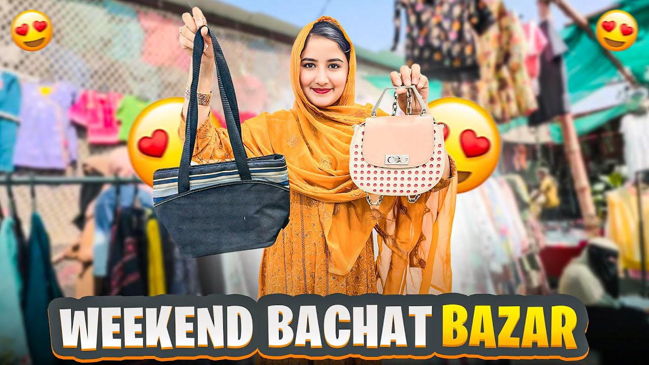 Clifton Sunday Bazaar Vlog | Shopping for Umrah Bag 🕋 | Fatima Family Vlogs