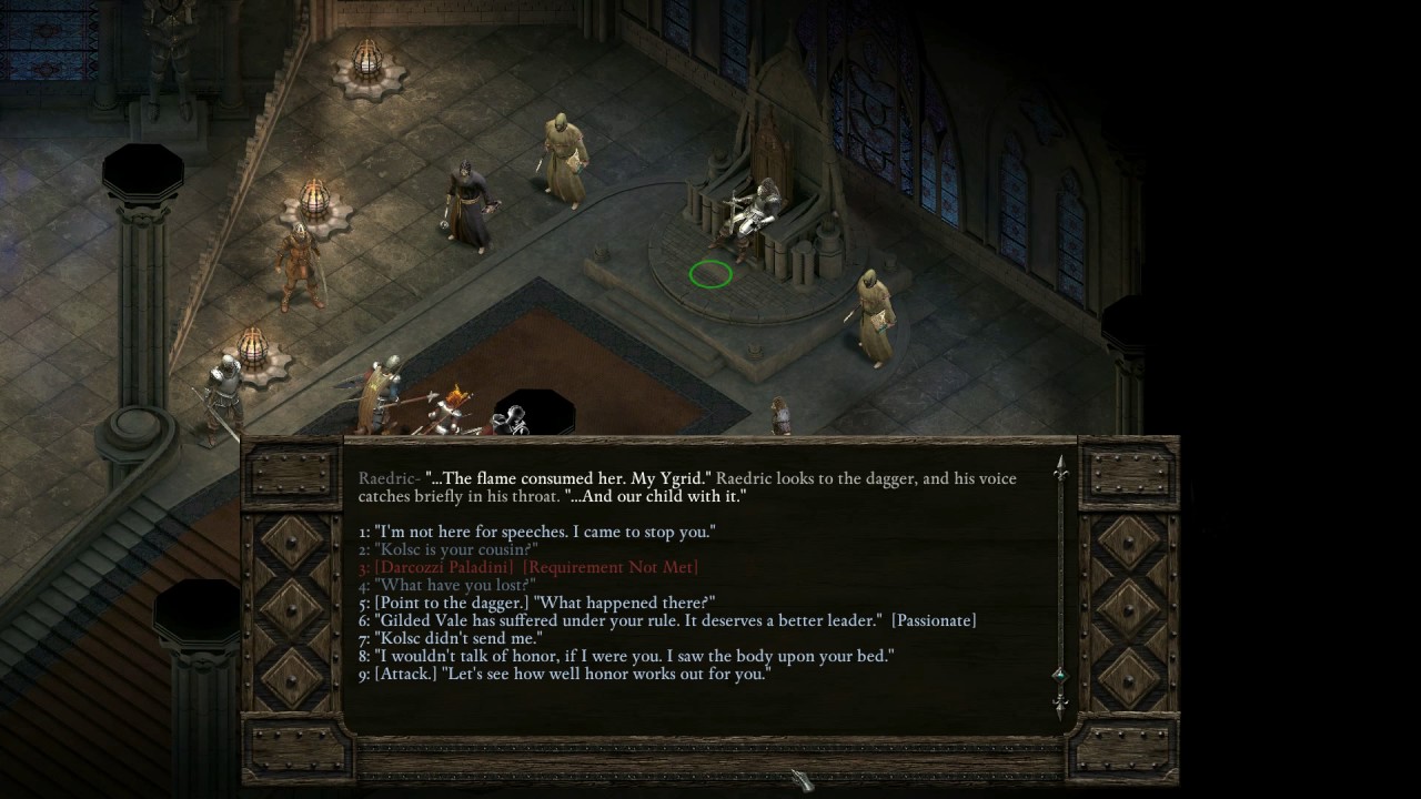 Pillars of Eternity Evil Playthrough in Hard (HD) - Audience with Lord Raedric