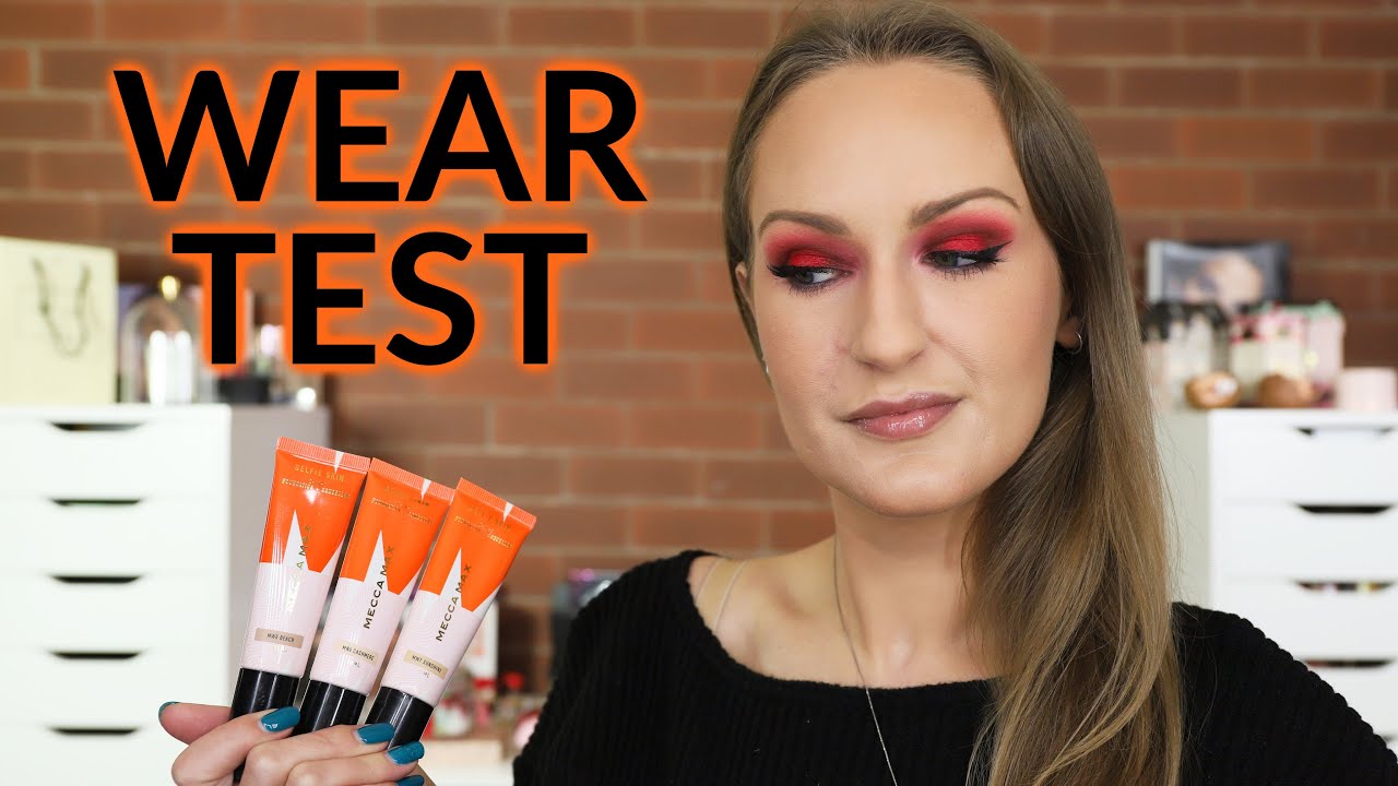 Mecca Max Selfie Skin 12 Hour Wear Test YouTube