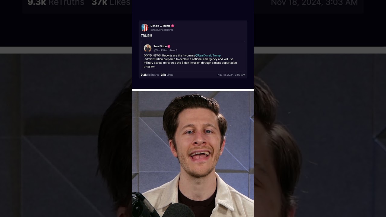 Trump CONFIRMS he'll deploy the military on migrants