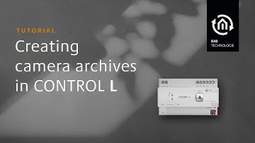 EIBPORT V3 - Camera archive CONTROL L Tutorial EN