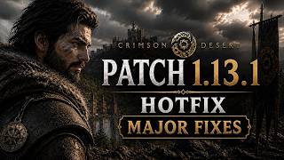 FINALLY FIXED! Crimson Desert Patch 1.13.1 Major Bug Fixes!