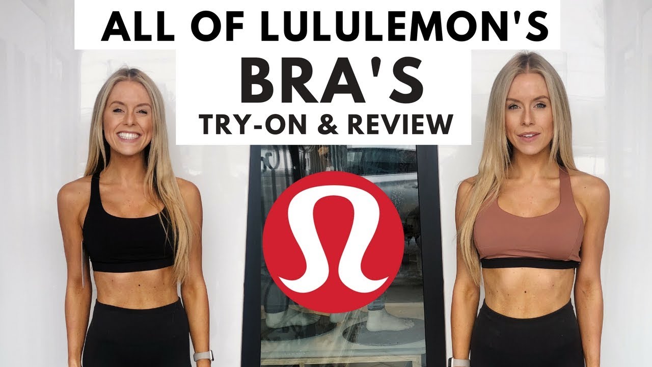 EVERY Lululemon Sports Bra Try On & Review